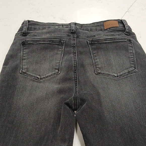 Judy Blue Black Flare Wide Leg Jeans - Picture 8 of 15